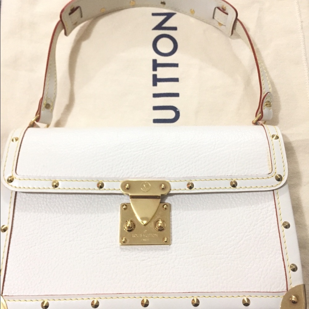 Louis Vuitton suhali white